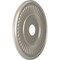 Ekena Millwork Berkshire PVC Medallion (Canopies up to 8 3/8"), 19"OD x 3 1/2"ID x 1"P, Bright Coat Aluminum CMP19BEBAL - alternate 5